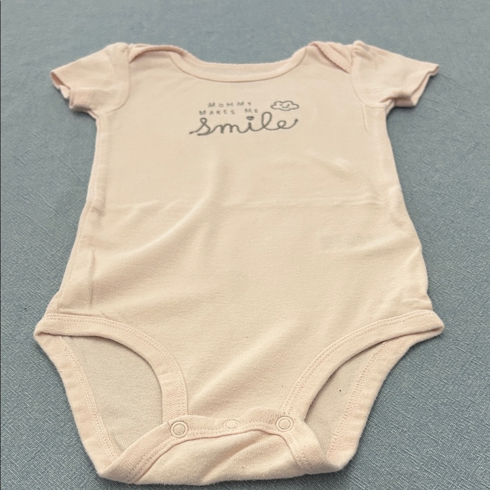 Carter's Blush Pink Baby Bodysuit